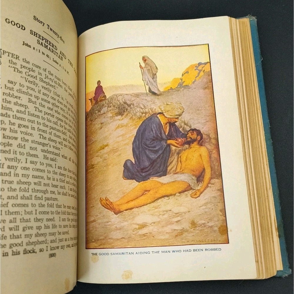 ANTIQUE Hurlbut's Story of the Bible Book 1904 Edition Stories 📸SEE📏📸 - Picture 8 of 16